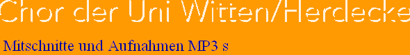 Mitschnitte und Aufnahmen MP3 s